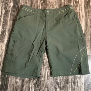 sahalie Olive Green Active Women's Shorts